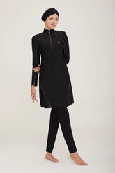 Adasea Burkini  Swimsuit-4322 Voile Fashion